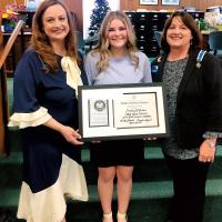 McBroom honored by DAR_story