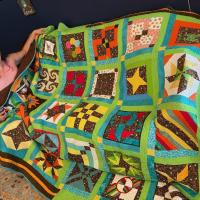 Cora Hart was the winner of a second quilt raffled off by OHCE 