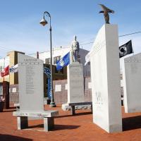 Heroes Plaza in downtown El Reno is a lasting monument