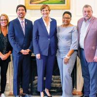 Six public higher education institutions were recognized as grant award recipients