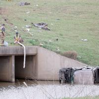 Cleaning up an I-40 wreck_story