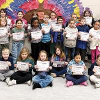 Lincoln Learning Center Fourth-grade Readers of the Month_Nov 2024