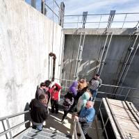 El Reno High School students tour the city’s water treatment plant