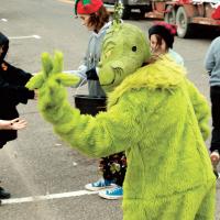 The Grinch was one of the characters to walk in last year’s Christmas parade