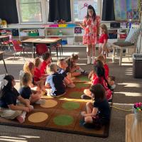 Emily O’Hara’s kindergarten class