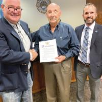 Chief Brown honored_story
