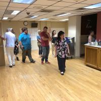 Television and film people tour the former Parkview Hospital building