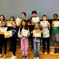 Lincoln Learning Center Fourth-grade Readers of the Month_Oct 2024