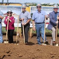 Groundbreaking for the new Canadian County Fairgrounds was celebrated last week