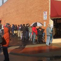 Thursday morning was the first day of early voting