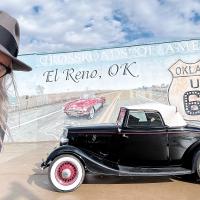 Andrew Ace LeVan Allgood made several stops in El Reno
