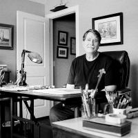 Joseph Buchanan in his Bentonville, Ark., studio