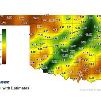 June 2021 Rainfall map