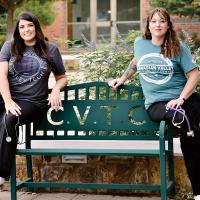 Kally Watson (left) and Kinber Roberts