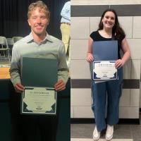 Kiwanis gift two scholarships