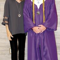 Nick Baustert and Dr. Juanita Krittenbrink