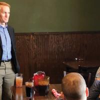 James Lankford listens to a question
