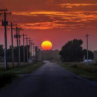 Last sunset of summer