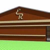 Pictured is the exterior of one of the new classrooms in the north addition at Roblyer Learning Center