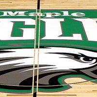 Maple gym floor