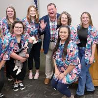 El Reno City Hall staff members