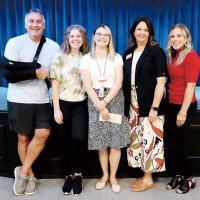 Smith selected as Teacher of the Month_art