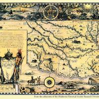Promised Land map art