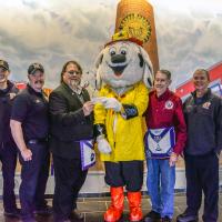 Masonic Lodge_Fire Pup donation
