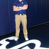 Anthony McDonald was promoted to head wrestling coach last week 