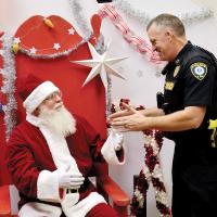 Speeding bribe for Santa?