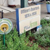 The restored Offi cer's Quarters at Fort Reno has been the home to BlueSTEM since 2015