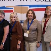 From left, Amy Woods, Brenda Harkins, Brenda Witt and Jena Marr