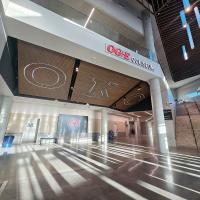 Pictured is the main vestibule at the new OG&E Coliseum