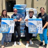 OG&E donates fans to seniors, El Reno families_story