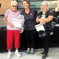 Donna Stangl-Jung, Joan Herr and Kate Kearby 