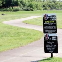 The walking trail at Lake El Reno will get longer after the city won a federal grant