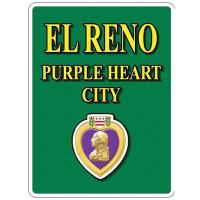 Purple Heart City sign_story