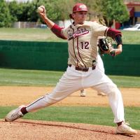 Jake Peeler strides into a pitch
