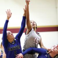 RCC womens basketball_Banks battles