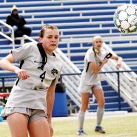 Katy Eddy had four shots in the loss to Rose State