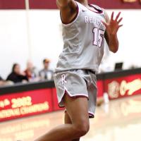 RCC womens basketball_Banks shoots layup