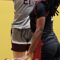 Haven Joseph shoots a jumper