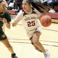Jaylin Reveles drives around a Western Oklahoma defender