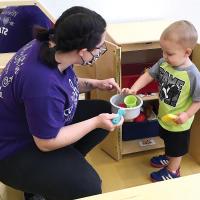 Jessica Reed takes part in the Scholars for Excellence in Child Care Program