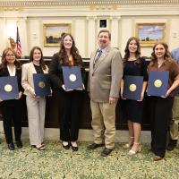 Six Redlands students honored at State Capitol for classroom work_story