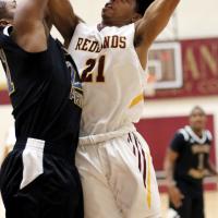 RCC mens basketball_Alexandre tries to shoot