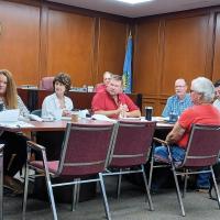 Canadian County Excise Board members meeting