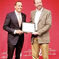 OU President Joseph Harroz Jr. and Dr. Ken Randall