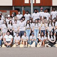 Redlands Community College recently welcomed new students to campus
