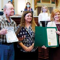 Ralph Oltermann is honored as the Oklahoma Veteran of the Week